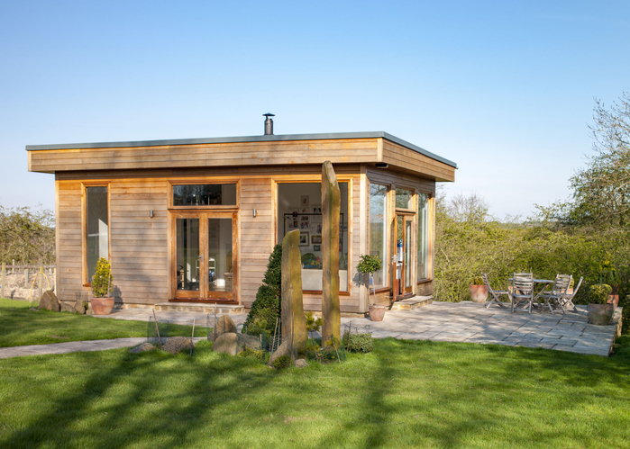 Can I put an office in the garden?
